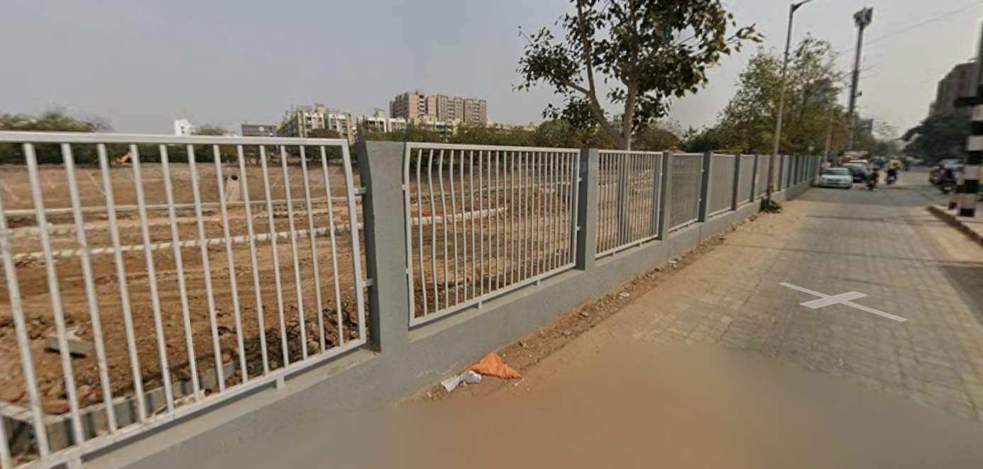 RCC Compound Wall Construction of AMC Ranip Lake Development Project